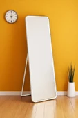 Kaktüs Avm Raven Oval Kesim Modern Metal Ayaklı Boy Aynası 170 x 60 - 1