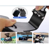 Araba Gösterge Üstüne Takılan 360 Oynar Başlıklı Telefon Tutucu thumbnail 3