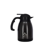 Big Therm 1.5 Lt Paslanmaz Çelik Benekli Siyah Çay Termosu, 24 Saat Soğuk, 12 Saat Sıcak Tutma thumbnail 1