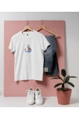 Oversize Çapa / Çıpa ve Mini Dalgıç tasarım unisex T-shirt thumbnail 2