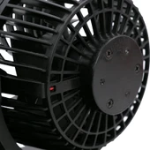 Araç İçi Torpido Üstü 2li Vantilatör Oto Pervane 5 inç 12 Volt ile Uyumlu Çakmaklık Girişli thumbnail 9