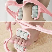 Çok Fonksiyonlu Manuel Altı Tekerlekli Boyun Masaj Aleti thumbnail 5