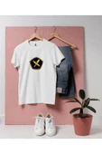 Oversize Mermi ve Elektrik Logo Unisex T-shirt thumbnail 7