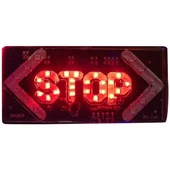 Elektrikli İşaret Cihazı Oklu Stop Küçük - 1