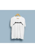 Oversize Metallica yazılı / tasarımlı unisex T-shirt thumbnail 3
