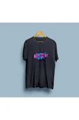Oversize Ka-Pow tasarımlı unisex T-shirt thumbnail 8