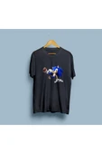 Oversize Sonic / Sonic Dash tasarımlı / baskılı unisex T-shirt thumbnail 5
