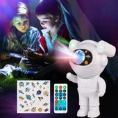 Stickerlı ,Kumandalı ASTRONOT Model Gece Lambası thumbnail 1