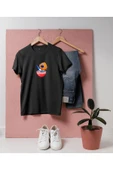 Oversize Spagetti ve Mini Dalgıç tasarım unisex T-shirt thumbnail 9