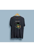 Oversize Minecraft tasarımlı unisex T-shirt thumbnail 6