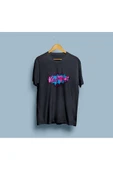 Oversize Ka-Pow tasarımlı unisex T-shirt thumbnail 6
