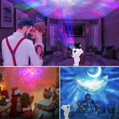 Stickerlı ,Kumandalı ASTRONOT Model Gece Lambası thumbnail 3