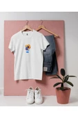Oversize Kitaplar ve Para Mini Dalgıç tasarım unisex T-shirt - 3