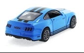 Die Cast Çek Bırak Metal Mavi Spor Araba thumbnail 4