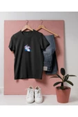 Oversize Mini Fare Dalgıç Tasarım unisex T-shirt thumbnail 3
