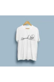 Oversize Speak low yazılı unisex T-shirt thumbnail 4