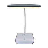 Şarjlı Oynar Esnek Başlıklı Dokunmatik 3 Farklı Modda Yanan Kaymaz Taban LED Masa Lambası thumbnail 1