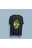 Oversize Limon Baskılı 2 Tasarım Unisex T-shirt thumbnail 6