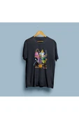 Oversize Adventure Time Karakterleri Baskılı Tasarım Unisex T-shirt thumbnail 1