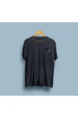Oversize Heads Dog / Kurt tasarım cep logo unisex T-shirt - 7