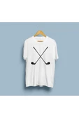 Oversize Golf Stick Tasarım Unisex T-shirt thumbnail 4