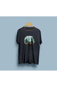 Oversize Akvaryum ve Balıklar Tasarım unisex T-shirt thumbnail 8