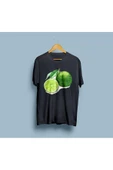 Oversize Limon Baskılı Tasarım Unisex T-shirt thumbnail 8