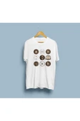 Oversize Kahve Çekirdekleri / Coffee Roasters tasarım unisex T-shirt thumbnail 1