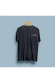Oversize Kurabiye Canavarları Tasarım Unisex T-shirt - 3