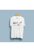 Oversize Kadehler Tasarım Unisex T-shirt thumbnail 4