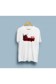 Oversize Deadpool Tasarım Unisex T-shirt thumbnail 4