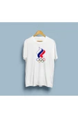 Oversize Olimpiyat oyunları 2024 Tasarım unisex T-shirt thumbnail 3