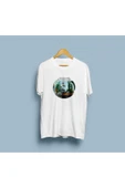 Oversize Akvaryum ve Balıklar Tasarım unisex T-shirt thumbnail 2