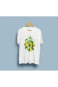 Oversize Limon Baskılı 2 Tasarım Unisex T-shirt thumbnail 3
