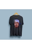 Oversize 2Pac Shakur Portre Tasarım Unisex T-shirt thumbnail 5