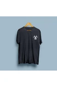 Oversize Biohazard Gaz Maskesi tasarım unisex T-shirt - 1