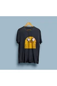 Oversize Jake Adventure Time Tasarım Unisex T-shirt thumbnail 5