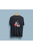 Oversize Gitar / Guitar Tasarım unisex T-shirt thumbnail 5