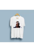 Oversize Tupac Shakur Tasarım Unisex T-shirt thumbnail 4