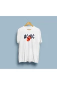 Oversize AC/DC Yazılı Tasarım Unisex T-shirt thumbnail 2