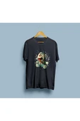 Oversize Parçalanmış Peluş Tasarım unisex T-shirt thumbnail 8