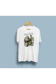 Oversize Enjoy The Ride Bisiklet Tasarım unisex T-shirt thumbnail 2