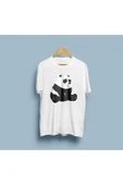 Oversize Panda Tasarım unisex T-shirt thumbnail 4