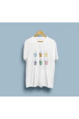 Oversize Milkshake / Frozen Tasarım unisex T-shirt thumbnail 3