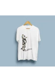 Oversize Madagaskar Penguen Tasarım unisex T-shirt thumbnail 4