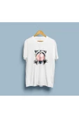 Oversize Rakun Tasarım Unisex T-shirt thumbnail 4
