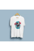Oversize Florida Skull League Tasarım unisex T-shirt thumbnail 8