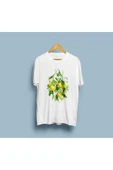 Oversize Limon Baskılı 2 Tasarım Unisex T-shirt thumbnail 1