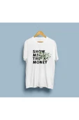 Oversize Bana Parayı Göster Tasarım Unisex T-shirt thumbnail 4