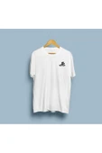 Oversize Yüzme / yüzücü / swim Cep tasarım unisex T-shirt thumbnail 3